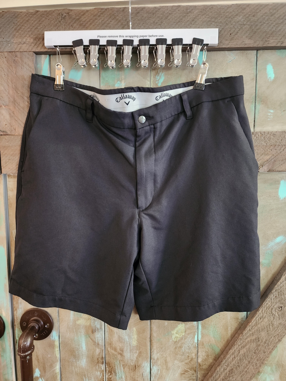 Callaway Men's Black Golf Tech Shorts